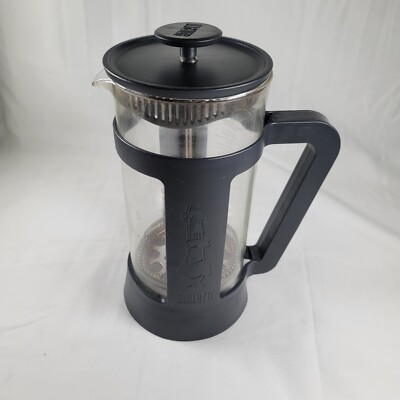 Bialetti Preziosa French Press Coffee Maker 8 Cup Preowned Very Good Condition