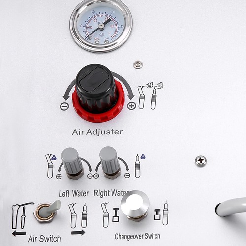 Tragbare Dental Liefereinheit Spritze Saugluftkompressor/Niedrige Geschwindigkeit Handstück - Bild 9 von 28