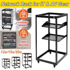 12 U-20 U Rack Server Schrank mit Rollen Open Frame Netzwerk Rack Serverschrank