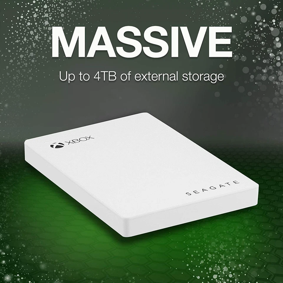 Seagate Game Drive for Xbox Game Pass Special Edition 4TB - White (STEA4000407) - Image 4 of 4