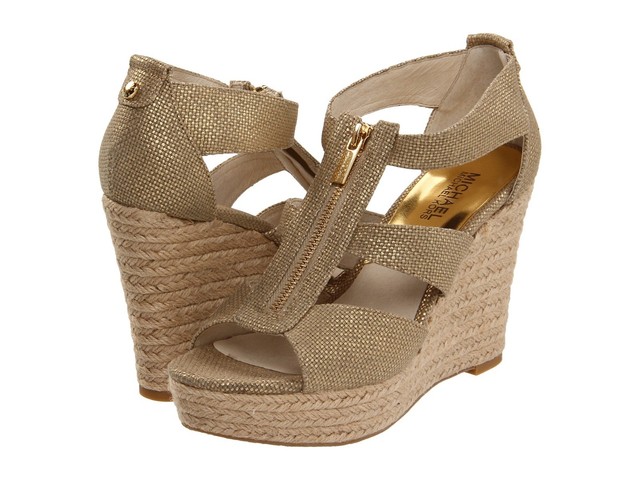 michael kors damita wedge sandals