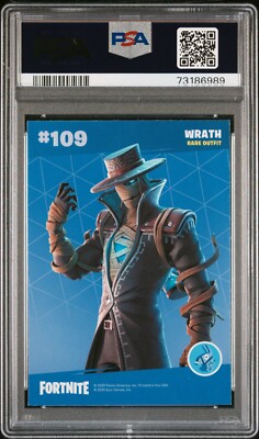 FortPeat fortpeat fort FORT カード20枚 2020 Panini Fortnite Wrath Optichrome Holo Series 2 #109 PSA 10
