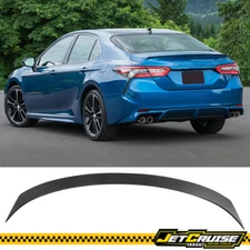 For 18-24 Toyota Camry OE Style Flush Mount Rear Trunk Spoiler Wing Unpainted