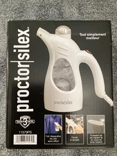 Proctor Silex Handheld Garment Steamer for Clothes, Fabric and Drapes, Contin...