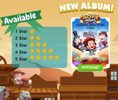 ALL 1-2-3-4-5   STICKERS AVAILABLE MOVIE NIGHT ABLUM  CHEAPEST & FAST DELIVERY 