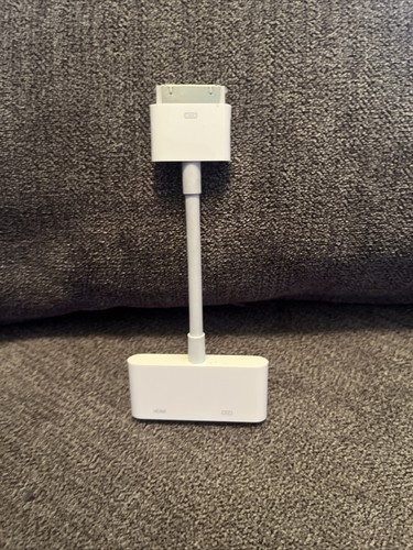 Apple MD098ZM/A 30 Pin Digital AV Adapter - White GENUINE OEM APPLE FREE SHIP - Photo 6/8