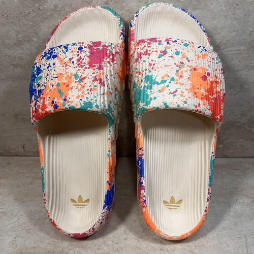adidas adilette 22 Slides Mens 13 US 12 UK Sand Strata Semi Solar Yellow