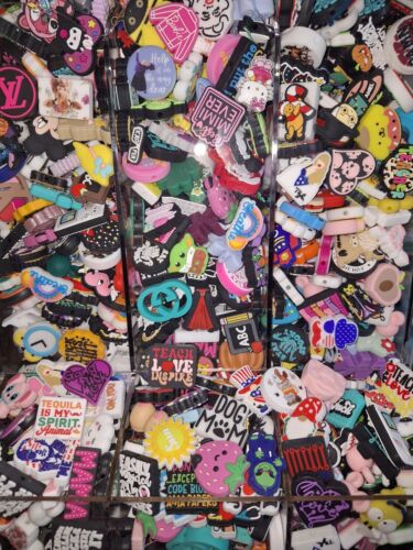 70 Random Silicone Focal Beads for Beadable Pens Keychains Lot
