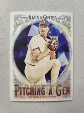 2022 Topps Allen & Ginter #PAG-24 Randy Johnson Pitching a Gem NM Free Shipping