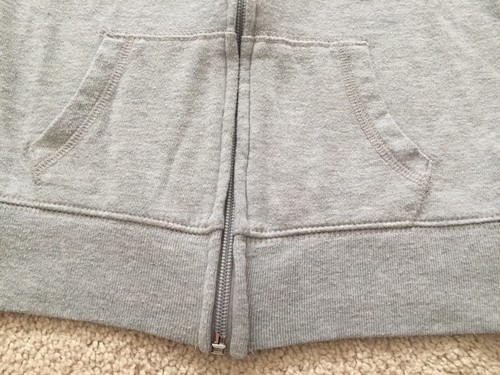 MLB Pirates Girls Sweatshirt Pittsburgh Baseball Zip Up Hooded SZ 8 YTH Gray - Picture 2 of 10