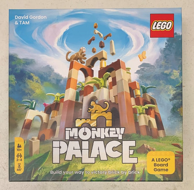 LEGO Monkey Palace Brick Building Board Game 2024 Sealed Dotted Games