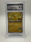 Pokémon Pikachu Black Star Promo Illustration Contest Winner CGC 9.5 Card 214