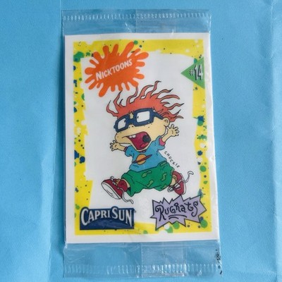 Nicktoons Caprisun Rugrats & Ren + Stimpy Show 2 Card Pack - Sealed In Original