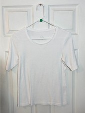 Women's Classic Scoop Neck Tee - White