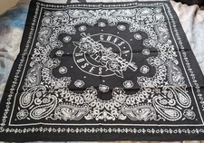 Guns N' Roses black paisley bandana