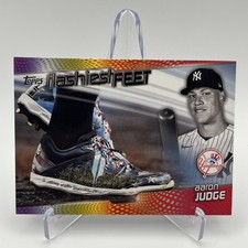 2022 Topps Flashiest Feet #FF11 Aaron Judge Yankees