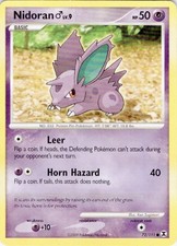 Nidoran M 72/111 Common Rising Rivals Pokemon Lightly Played