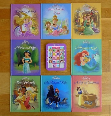 Disney Princess: Me Reader 8-Book Library and Electronic Reader Sound Books Set