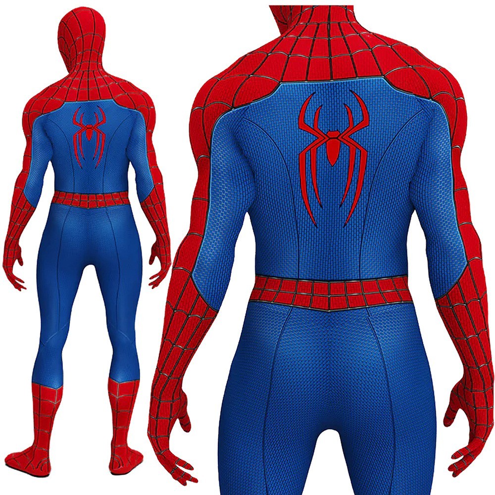 New Spiderman 4 Brand New Day Jumpsuit Cosplay Costume Adult Kids