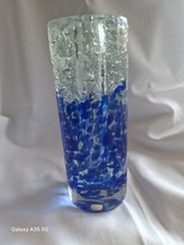 Solid Skrdlovice Studio Glass Vase - Jaroslav Svoboda 23cm / Approx 3kg