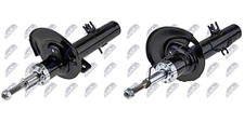 NTY Shock Absorbers Set Front Axle For PEUGEOT 208 12-19 9801729580 9801729680