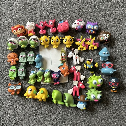 Riesiges Moshi Monster Konvolut 170+ Figuren Restposten Konvolut Glow In The Dark ect
