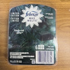 Febreze Wax Melts Limited Edition Fresh-Cut Pine 6 Melts 2.75 oz, New