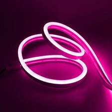 12v Flexible Led Strip Waterproof Sign Neon Lights Silicone Tube 1m 2m 3m 5m Usa