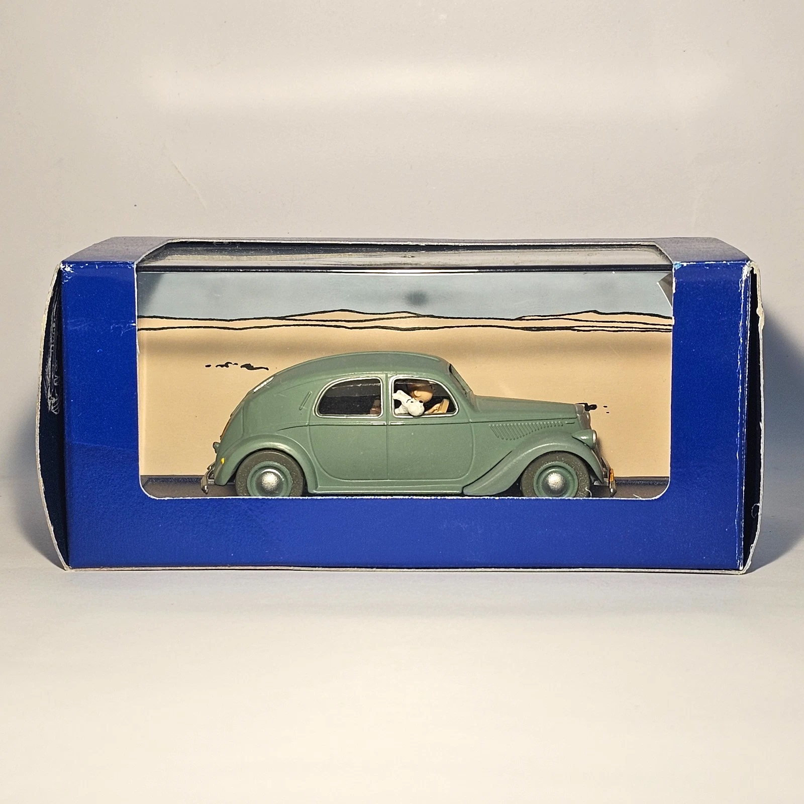 Voiture Miniature Tintin Aprilia de l'Emir de Tintin au Pays de l'or noir 1939