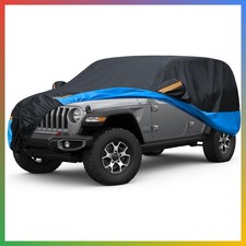 Waterproof Suv Car Cover 3 Windproof Outdoor Uv Dust Protection 191-201in