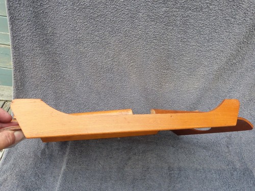 VINTAGE FOLDING WOODEN BED TRAY LAP TRAY THE CENTURION PENATGON 1950s BENT WOOD - Picture 15 of 16