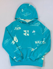 Boys Youth Nike Hoodie HJ2682-345 NEW