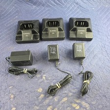 Lot of 3 Motorola HTN9702A  Standard Charging Bases for HT1000 MT2000 JT1000