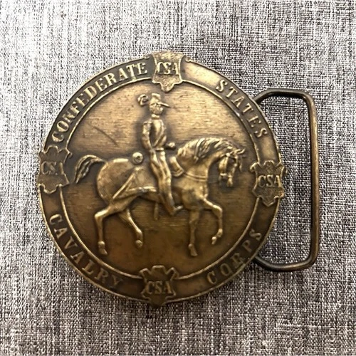 Vintage Civil War Belt Buckle
