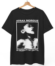 Atrax Morgue In Search of Death T-Shirt, Music Band Rock Punk Metal, Unisex tee