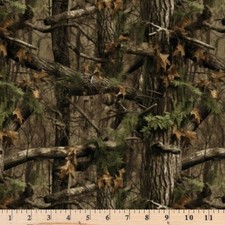 Camo Leafy Hideout Digital 100 Cotton Fabric By half yard continuous cuts