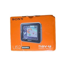 Sony Sat Nav Nav-U NVU52  ..original box+accessories..Used.