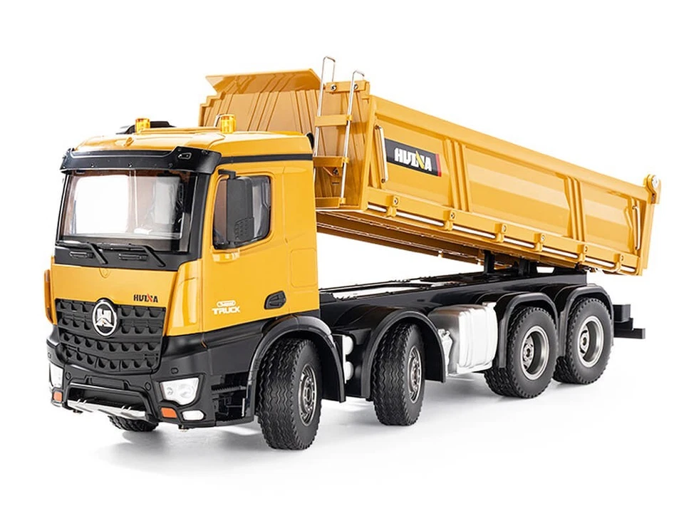Huina RC Dumper Tipper 2.4G 10ch with Die Cast Parts Construction Vehicle 1536 - Image 2 of 4