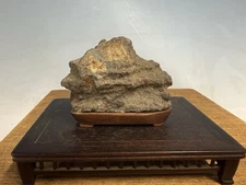 Suiseki Stone For Shohin Size Bonsai Tree Display Beautiful Stone