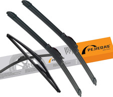 3 Pack Windshield Wiper Blades Compatible with 2009-2016 Ford Expedition Lincoln