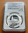 Russia 2003 Silver 1 oz 3 Roubles NGC PF69UC Port of Vyborg — photo 1