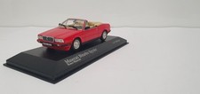 1/43 VERY RARE MASERATI BITURBO SPIDER CABRIOLET 1986 MINICHAMPS 400123530