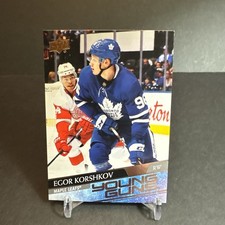 2020-21 Upper Deck YOUNG GUNS Hockey #219 Egor Korshkov LEAFS EX/NM