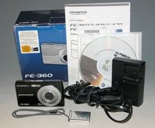 Olympus FE-360 8.0MP Digital Camera - Black 9059