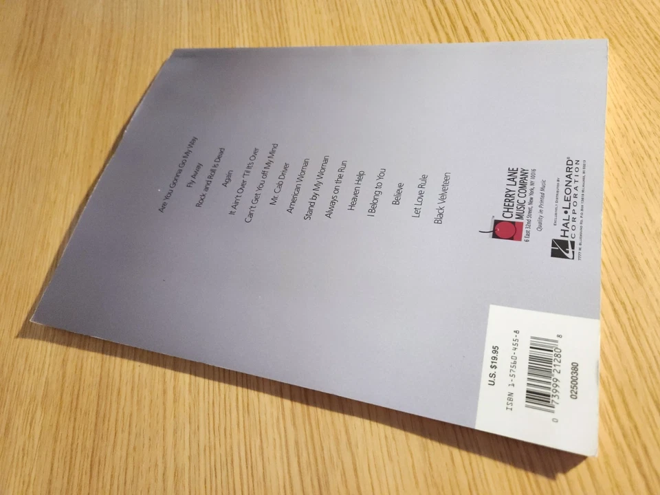 LENNY KRAVITZ - GREATEST HITS - GUITAR VOCAL - SONG BOOK - GC -FREEPOST - Image 3 of 4