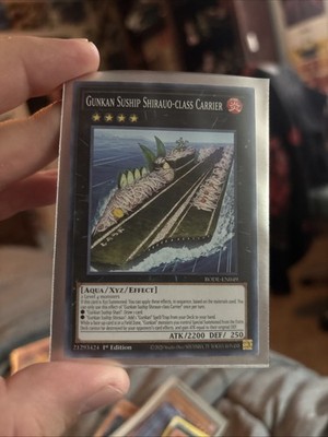 Gunkan Sushi Shirau-Class Carrier BODE-EN049 1st Edition Super Rare