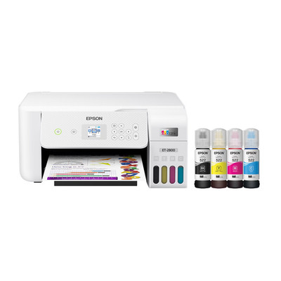 Epson EcoTank ET-2800-W Wireless Color Inkjet Printer