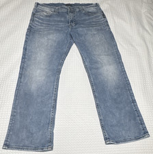 Silver Jeans Co. Men s Wide-Leg Light Wash St...