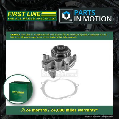 Water Pump FWP1742 First Line Coolant 1201A5 Genuine Top Quality Guaranteed New