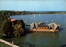 Restaurantul Insula Neptun Constanta Romania vintage postcard u548